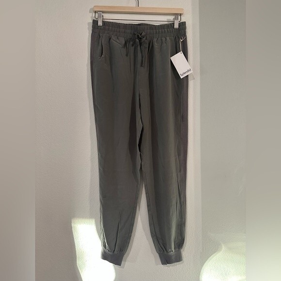 Splendid 100% Silk Naya Jogger Pants Size Small - Picture 6 of 14